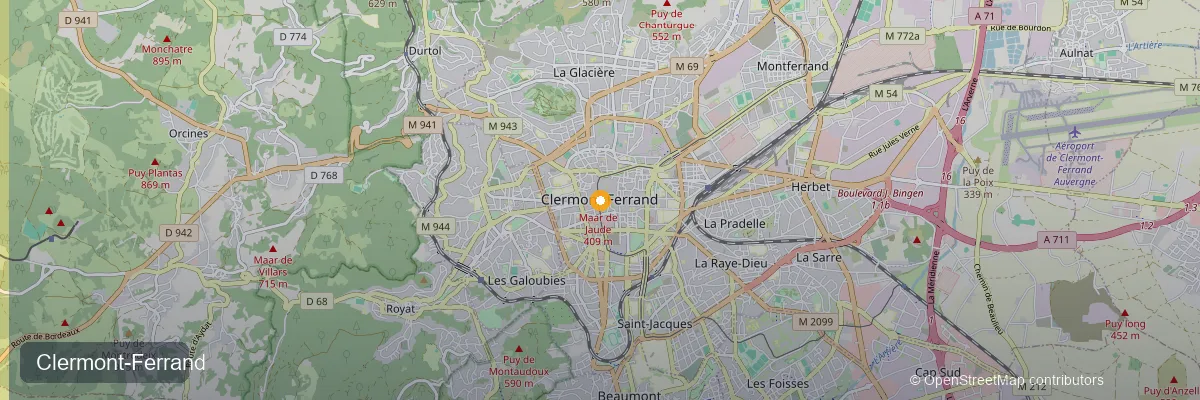 Pompe à chaleur Clermont-Ferrand : prix, climat continental d'altitude, aides AURA et installateurs 2026